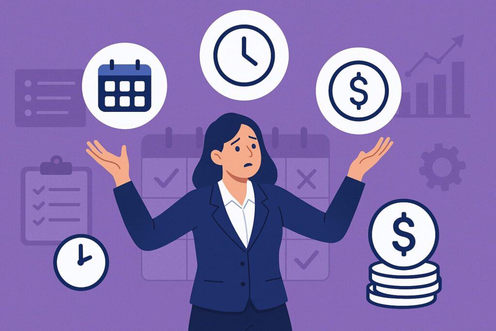 Challenge 1: Juggling Complex Schedules and Limited Resources