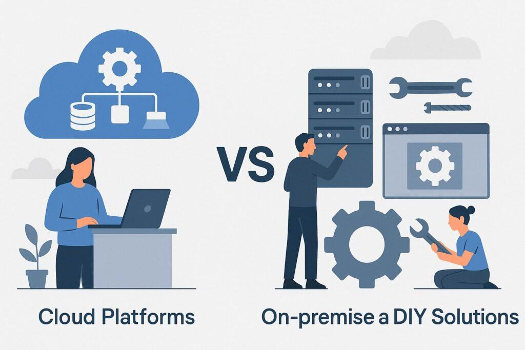 Cloud Platforms vs. On-Premise and DIY Solutions