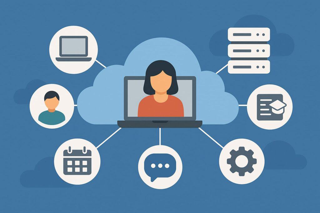 Core Components and Architecture of Cloud-Based Tutoring Platforms