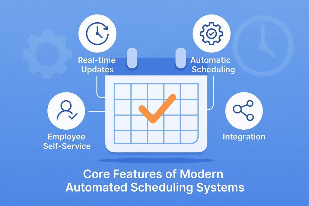 Core Features of Modern Automated Scheduling Systems