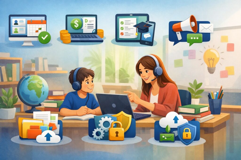 Core Features of Tutoring Management Software