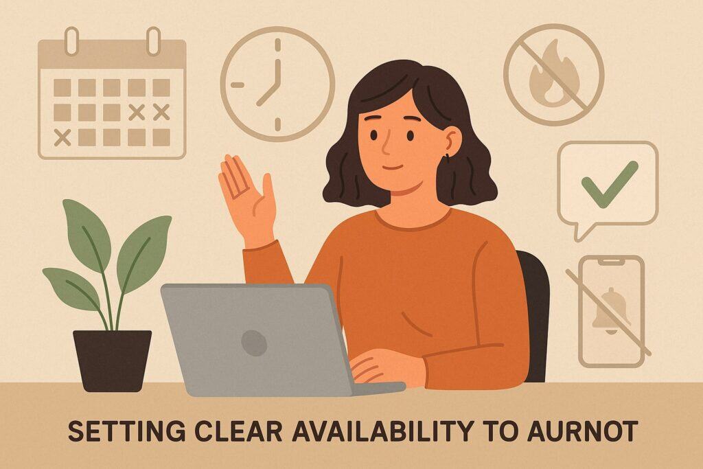 Setting Clear Availability to Avoid Burnout