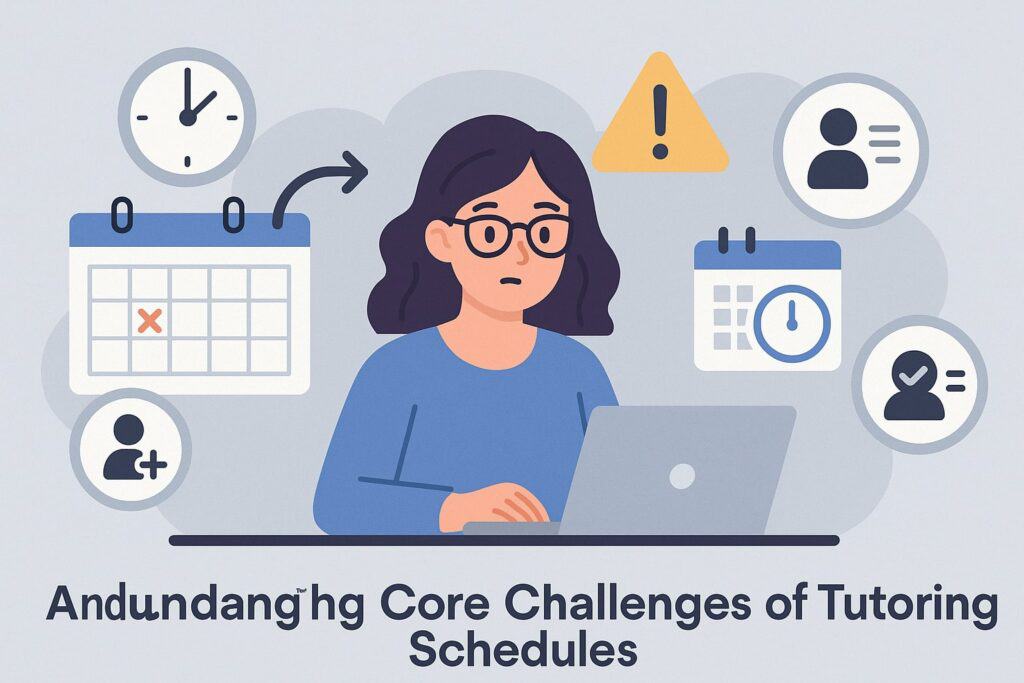 Understanding the Core Challenges of Tutoring Schedules