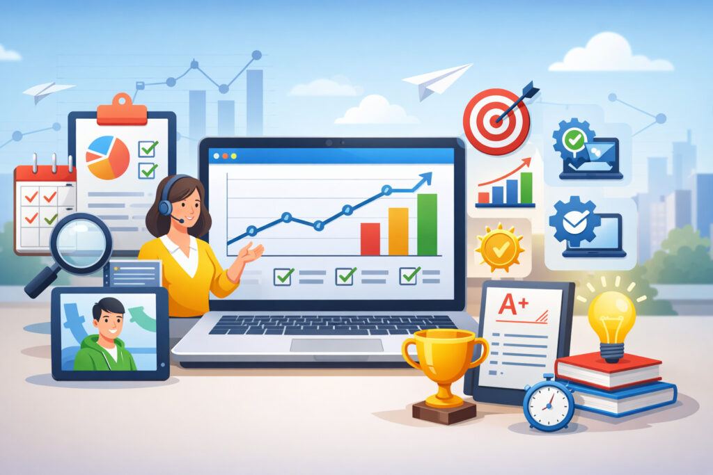 Key features to look for in tutoring software for progress monitoring