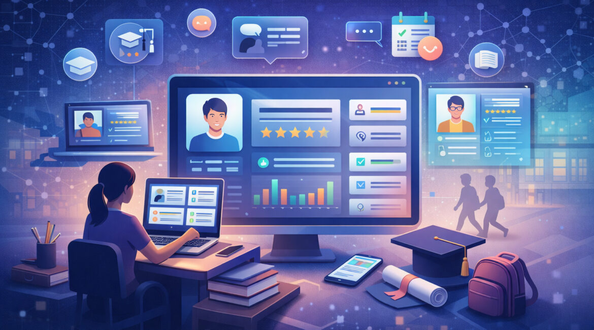 Managing Student Profiles with Tutoring Software