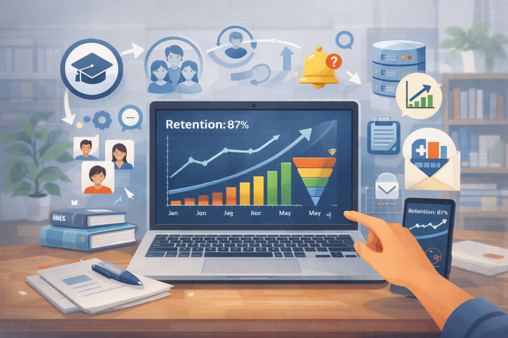 Measuring Student Retention with Software Analytics