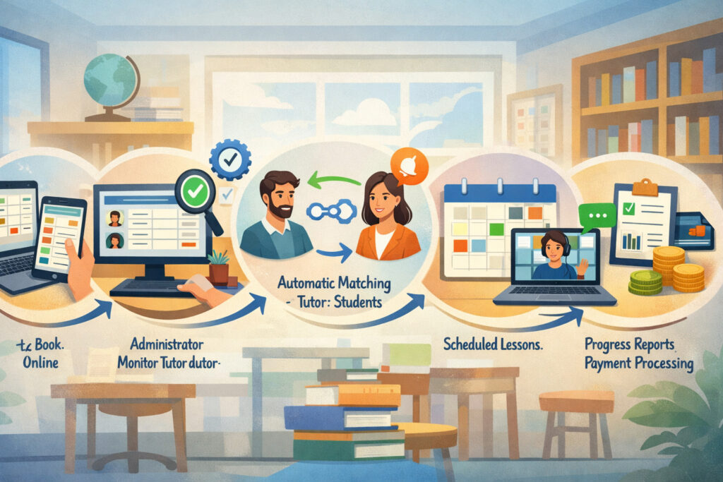 How Lesson Scheduling Software For Tutoring Centers Works