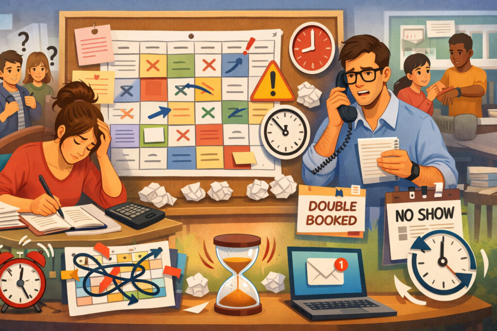 Why Tutoring Centers Struggle With Manual Scheduling